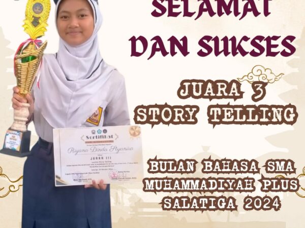 Story Telling Bulan Bahasa SMA Muhammadiyah Plus