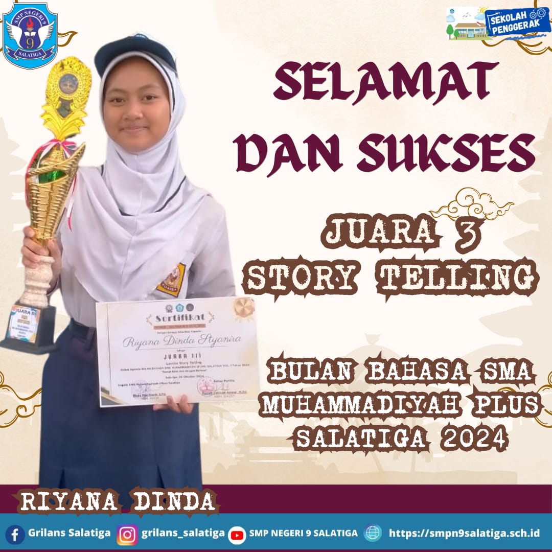 Story Telling Bulan Bahasa SMA Muhammadiyah Plus